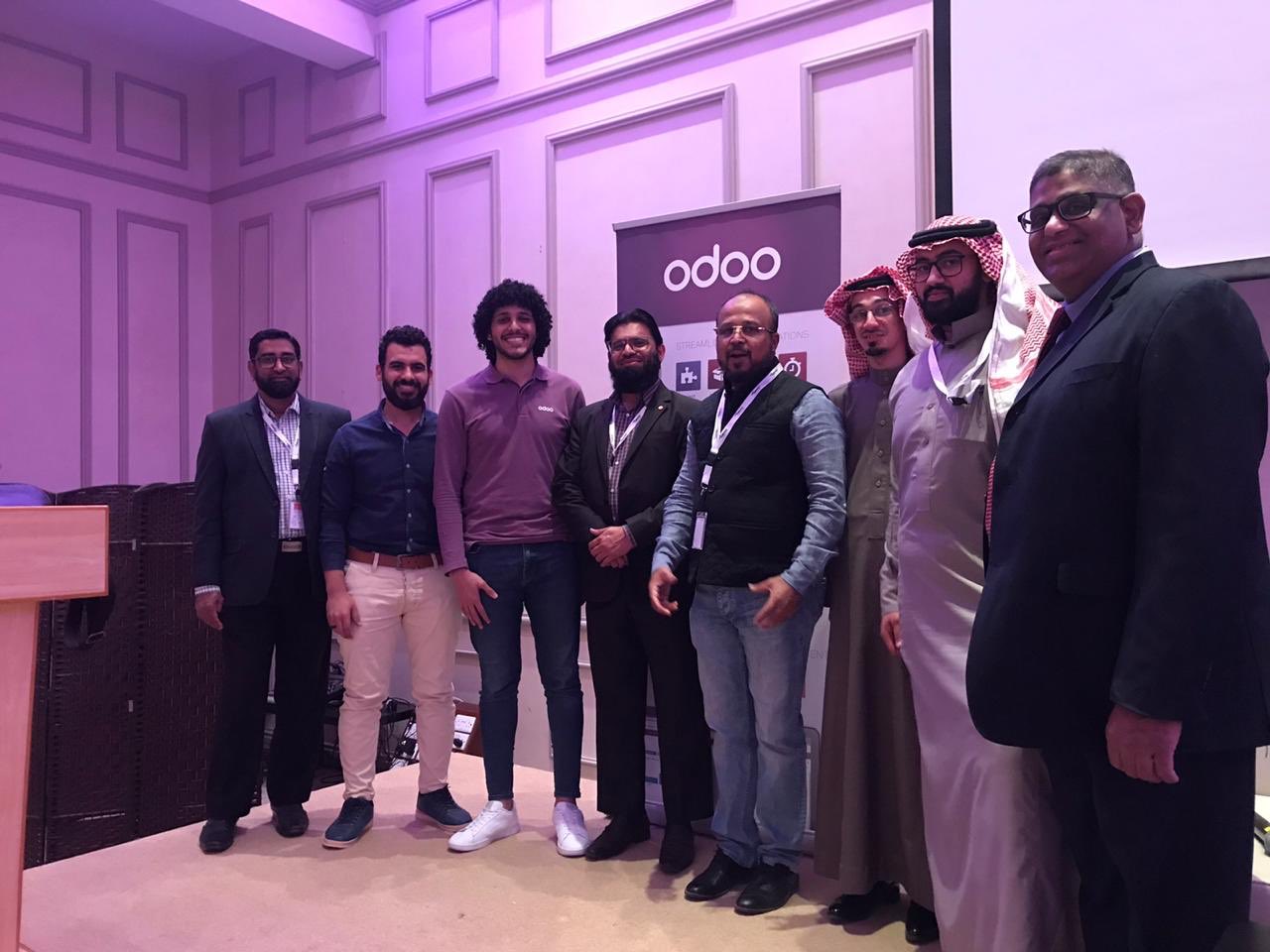 TeleNoc team meets with Odoo direct sales manager