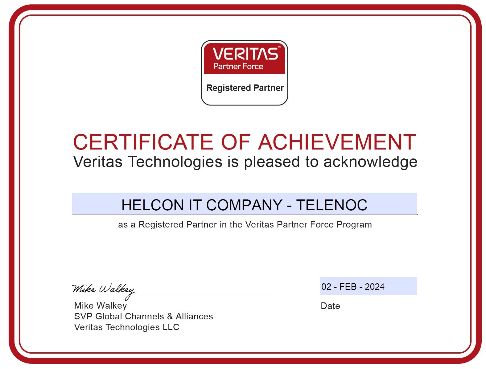 If you want to know veritas backup exec pricing and need veritas partner in Saudi Arabia for backup solution. Telenoc is authorized distributor and registered partner of veritas.