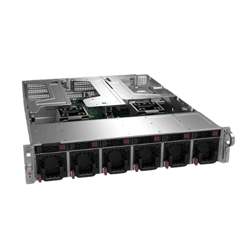 Supermicro rackmount server featuring 1U rack server design for high-density, space-efficient computing solutions