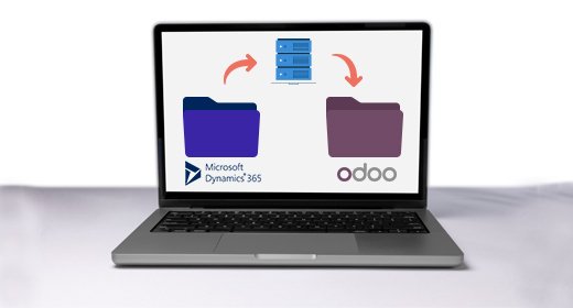 We transfer your data from Microsoft dynamics 365 to odoo software.